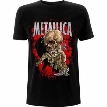 【予約商品】METALLICA バンドTシャツ ユニセックス: Fixxxer Redux (Black) - BLACK