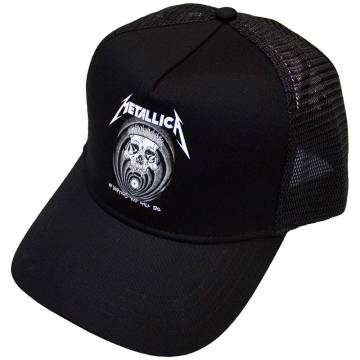 【予約商品】METALLICA Unisex Mesh Back Cap: In Vertigo (Black) - BLACK