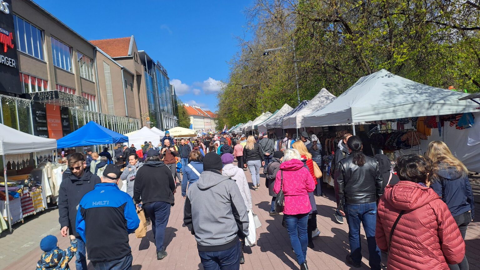 誰もがAI Sloppを販売しているTartu Spring Fair