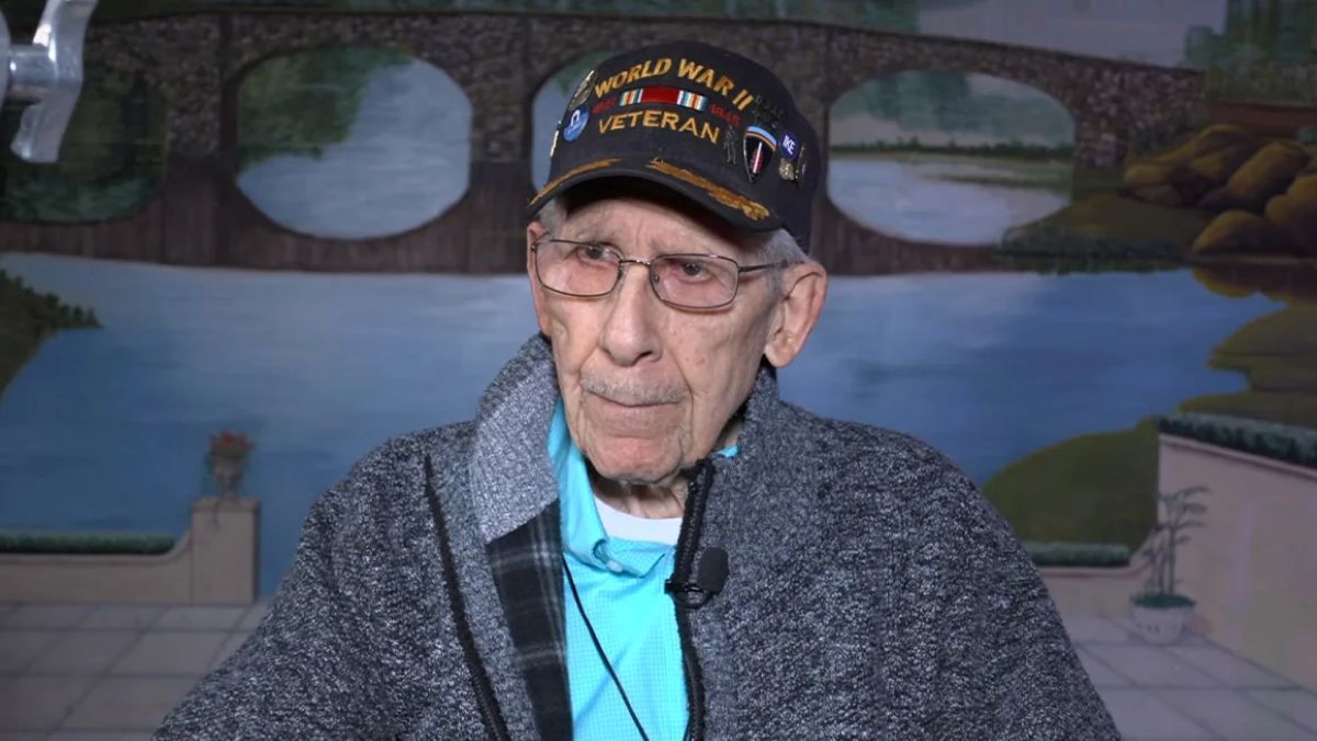 欧州での第２次大戦終結をランスで目撃した元米兵、ルイス・グラジアーノさん/CNN