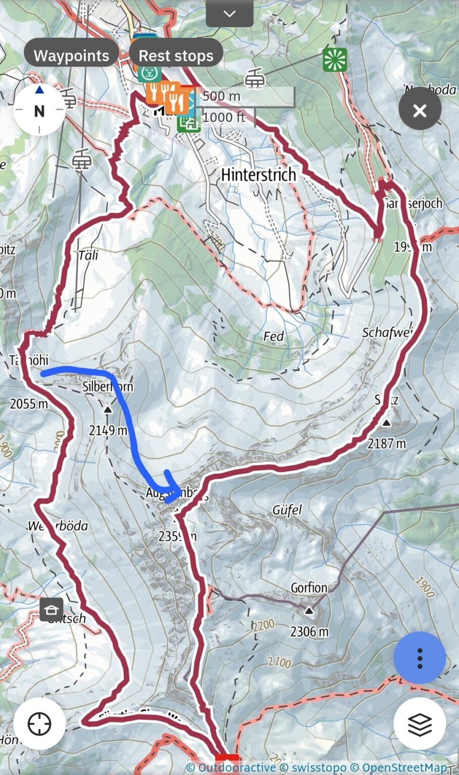 マルブン周辺のハイキング