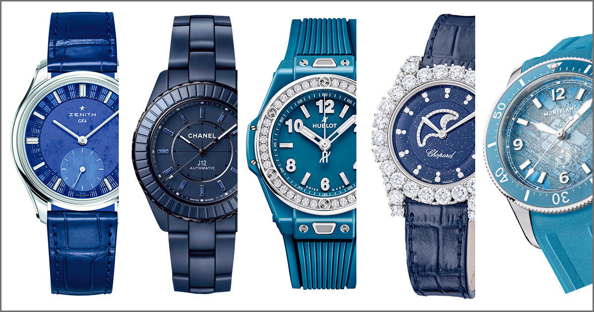 高級時計のトレンドカラーは、ブルー。「シャネル」の青い“J12”開発秘話も
