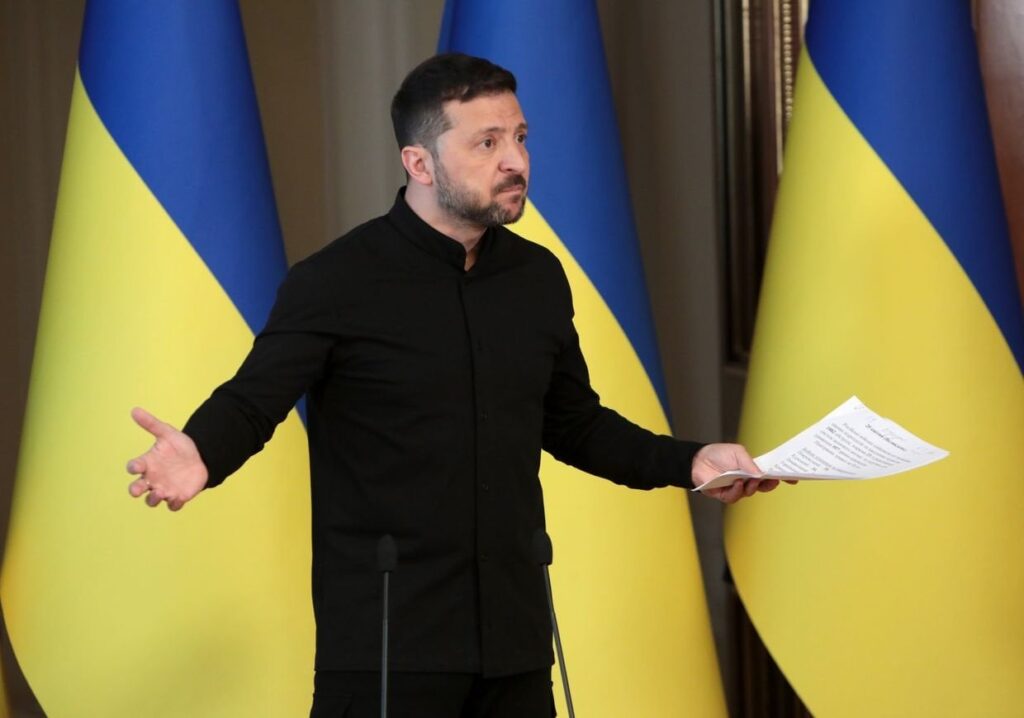 ZelenskyはItanbulに代表団を送り、個人的にロシア話に出席しません