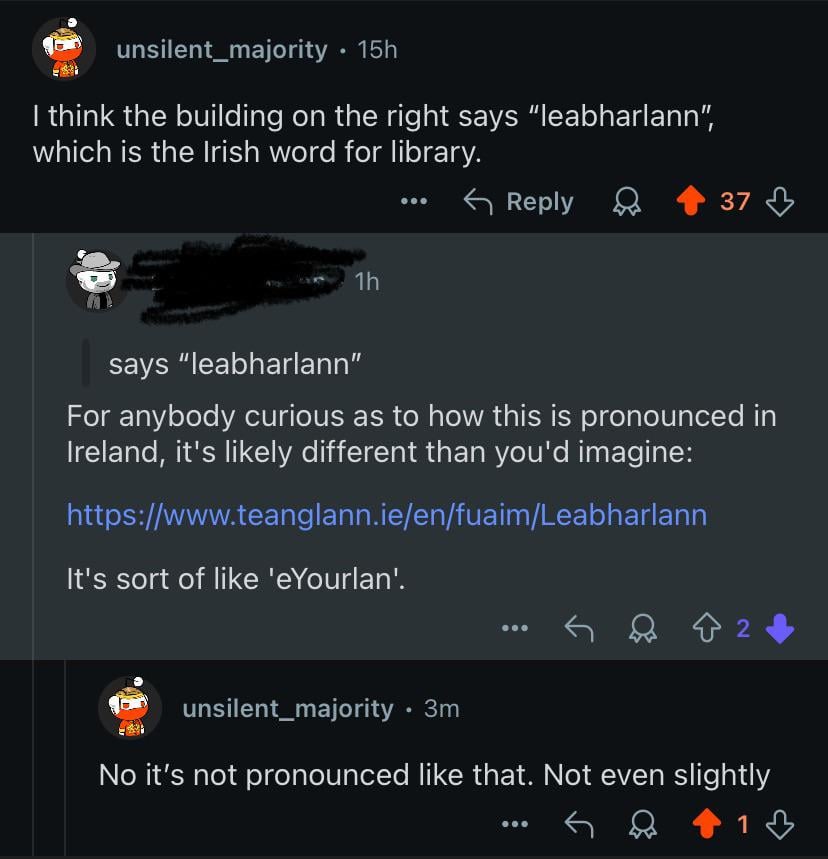アイルランドのレッスンをしているアメリカ人は今🤦🏻‍♂️です