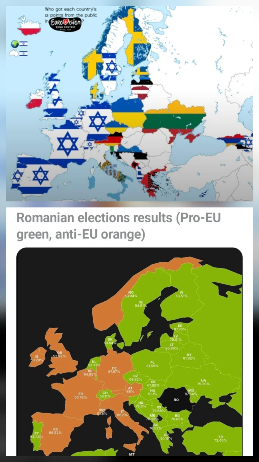 EuroVosion ROでのすべての選挙