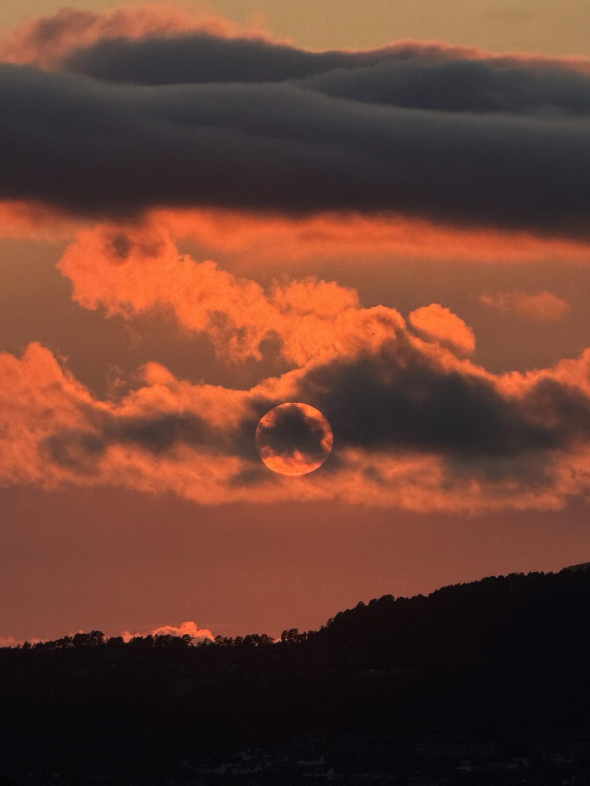 Sky in Bergen 30/5/2025