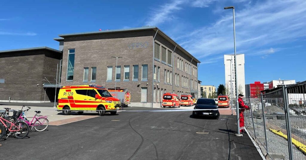 Pirkkala School Stabbingで負傷した3人の生徒