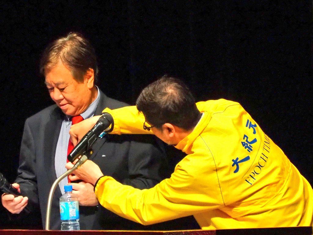 立憲 原口一博、法輪功関連のイベントで反ワクチンを大いに語る