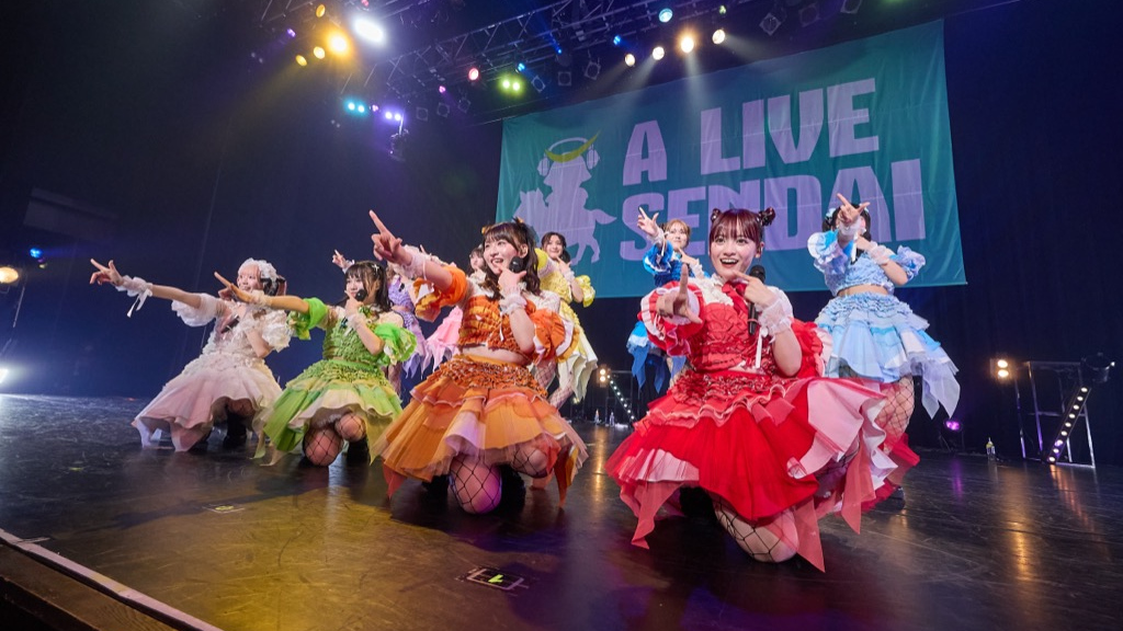 【ライブレポート】きゅるして×東北産＜A LIVE SENDAI Vol.3＞、フロアも溶けそうなかわいさのぶつかり合い | BARKS