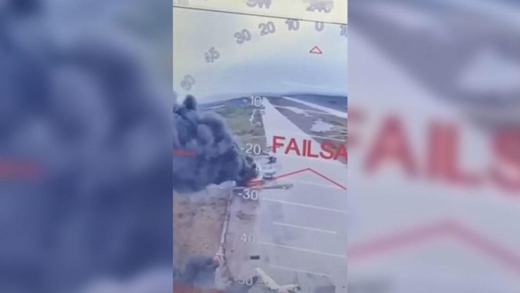ウクライナ軍の大規模ドローン攻撃、新たな映像公開　ロシアの被害鮮明に - CNN.co.jp