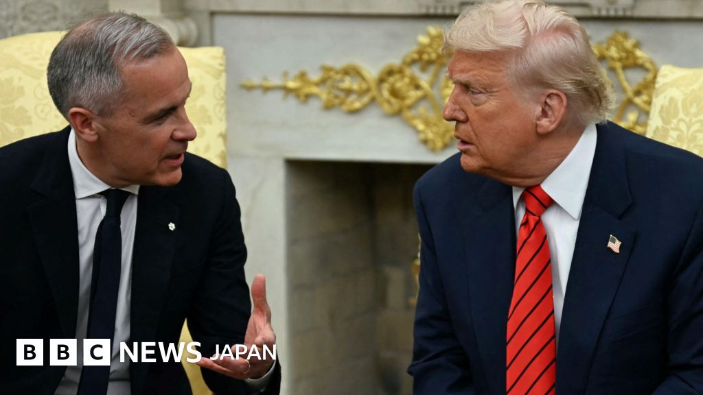 トランプ氏、カナダとの貿易交渉の「即時終了」を表明　デジタル税に反発 - BBC
