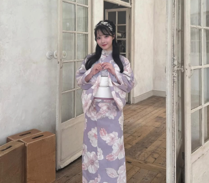 CUTIE STREET・川本笑瑠、GRLコラボ浴衣で初夏の装い「おそろいしましょうっ」 | 話題の投稿 | スポーツブル (スポブル)