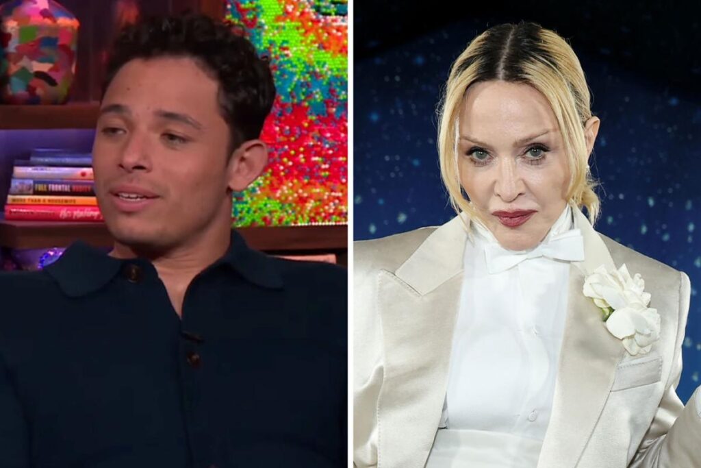 アンソニー・ラモスは、「ハミルトン」を見ながらiPadをスクロールするためにマドンナを覆いました：「ドアはそこにあります」