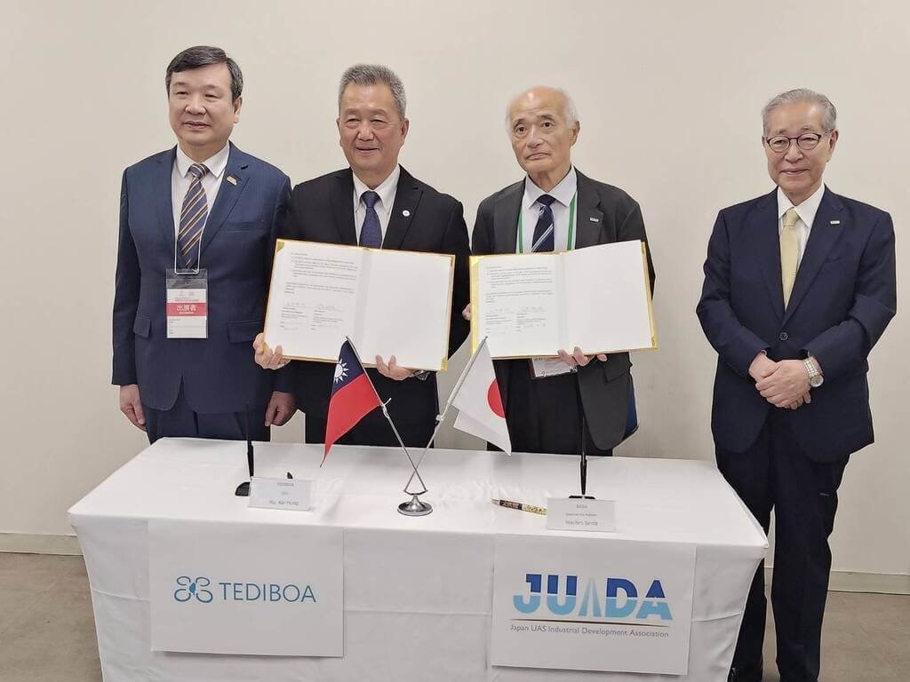 台湾と日本の無人機団体が覚書締結 サプライチェーンの統合で協力へ - フォーカス台湾