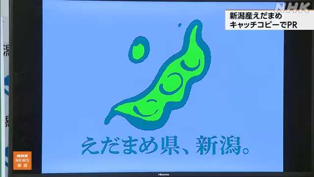 「えだまめ県、新潟。」 消費拡大へＰＲ強化｜NHK 新潟県のニュース