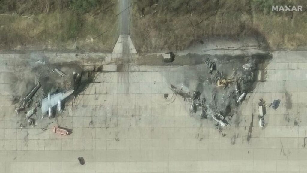 【分析】ロシアの爆撃機狙ったウクライナの大規模ドローン攻撃、米軍基地の脆弱性も浮き彫りに - CNN.co.jp