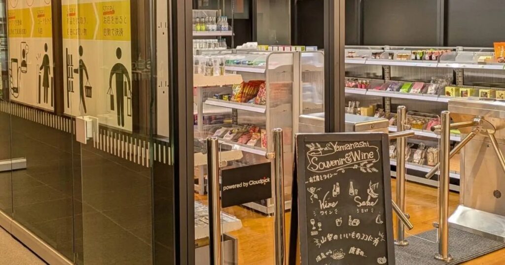 Japan's First Walk-through Unmanned Retail Store with Cafe Opened｜Yamanashi Startup Acceleration Program｜PORT