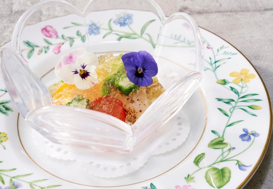 【リーガロイヤルホテル京都】懐石フランス料理 グルマン橘 　夏のランチコース 「舞」 販売