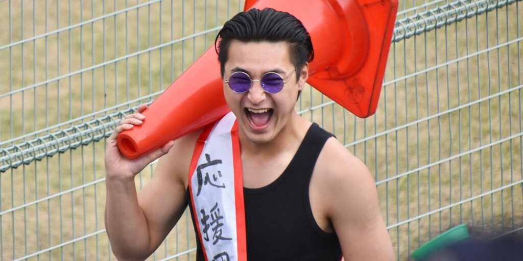 野球 - 青森大学・須藤竜童「俺の出番が来た！」"クレイジー軍団"を率いる応援団長の素顔 | 4years. #学生スポーツ