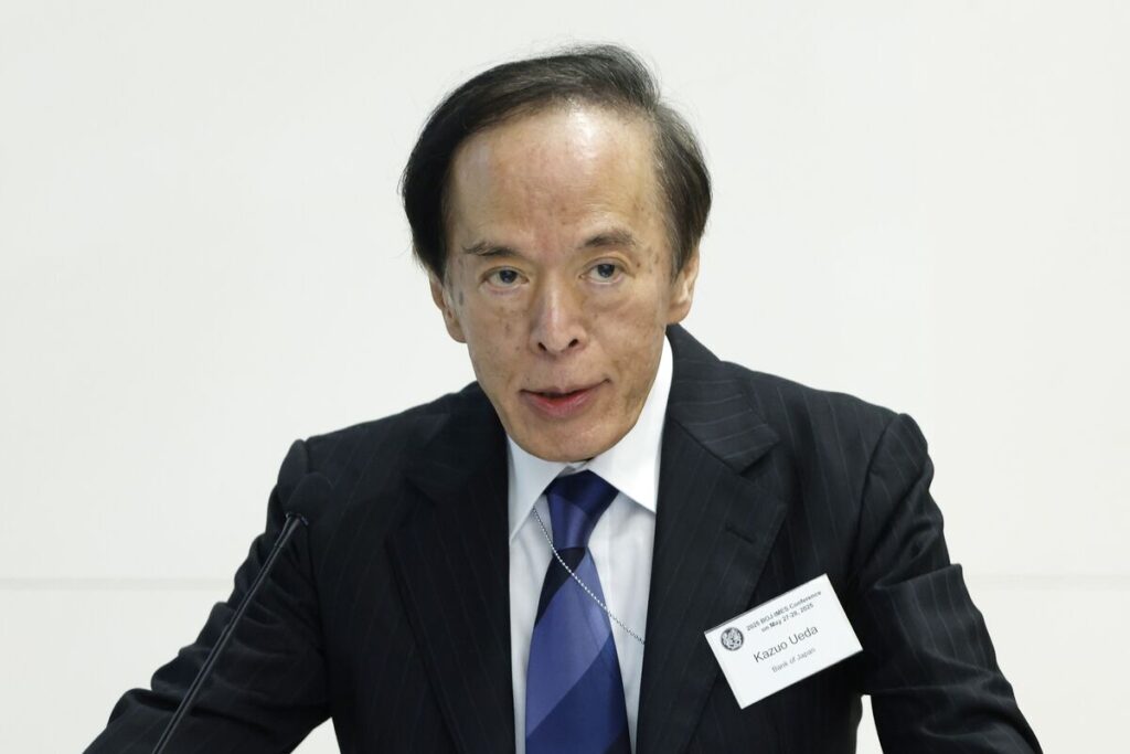 植田日銀総裁、経済・物価の見通しが実現していけば利上げを継続 - Bloomberg.co.jp