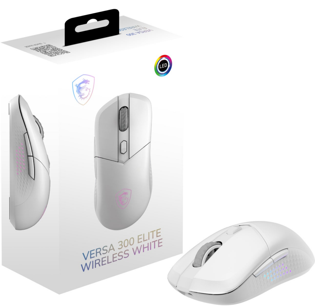 有線接続と無線接続の両方に対応したゲーミングマウス「VERSA 300 ELITE WIRELESS WHITE」、「VERSA 300 WIRELESS WHITE」発売のお知らせ