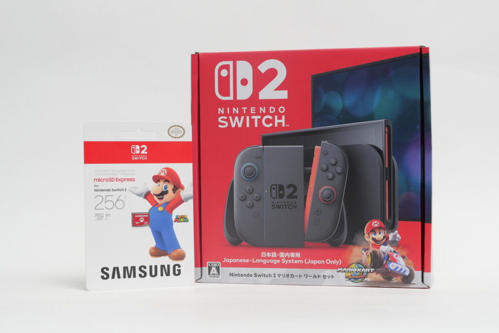 Nintendo Switch 2のゲーム保存完全ガイド ~Samsung microSD Express Card 256GB で検証~ (1/4) Nintendo Switch 2のゲーム保存完全ガイド ~Samsung microSD Express Card 256GB で検証~ (1/4)