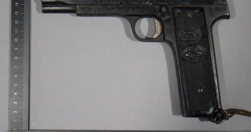 奈良の空き家で軍用拳銃みつかる 「遺品でも銃刀法違反の場合も」 - 毎日新聞