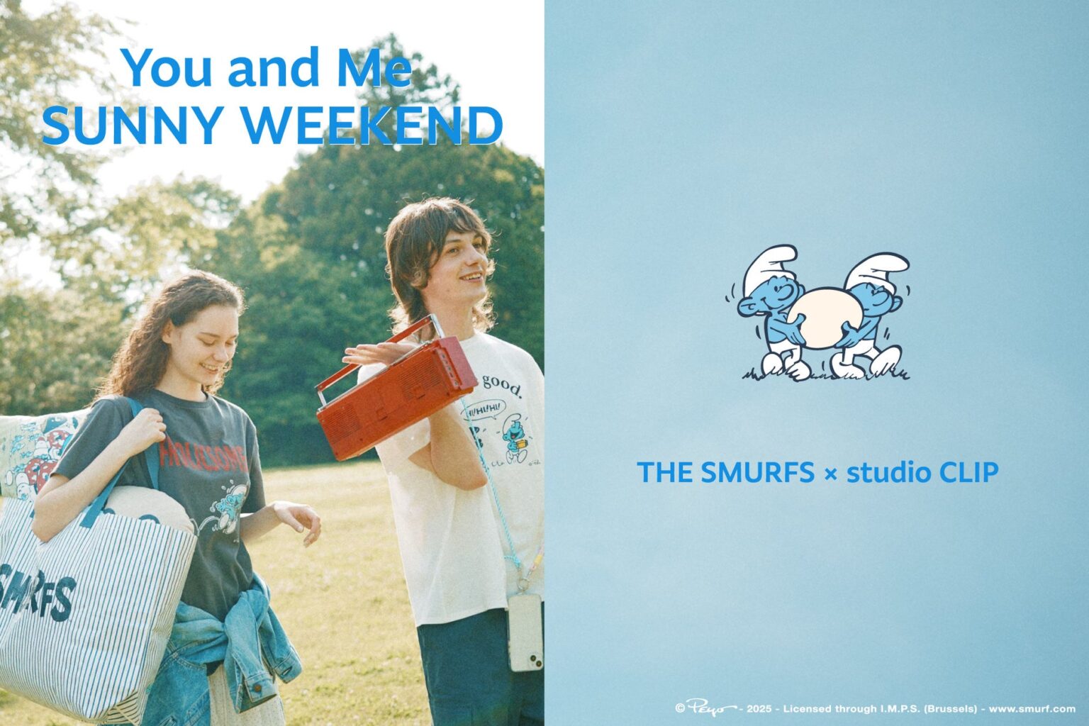 studio CLIPがベルギー生まれのTHE SMURFS（スマーフ）と初コラボアイテムを6月12日（木）に発売！ | 株式会社アダストリアのプレスリリース
