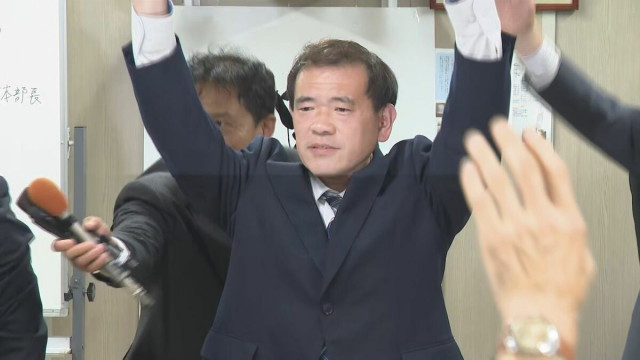 石川・宝達志水町長選挙 新人の高下栄次氏が当選