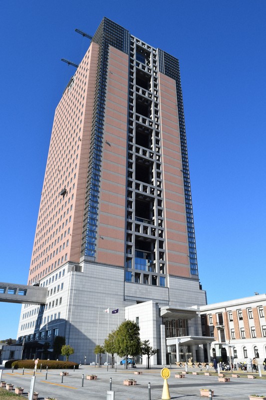 群馬県庁＝前橋市で、田所柳子撮影