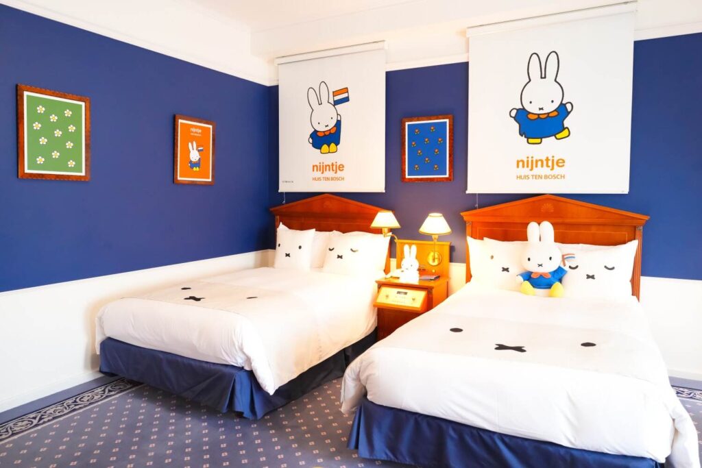 長崎・ハウステンボス内ホテル「ミッフィールーム」ミッフィー尽くしの客室＆持ち帰れるオリジナルグッズも - ファッションプレス