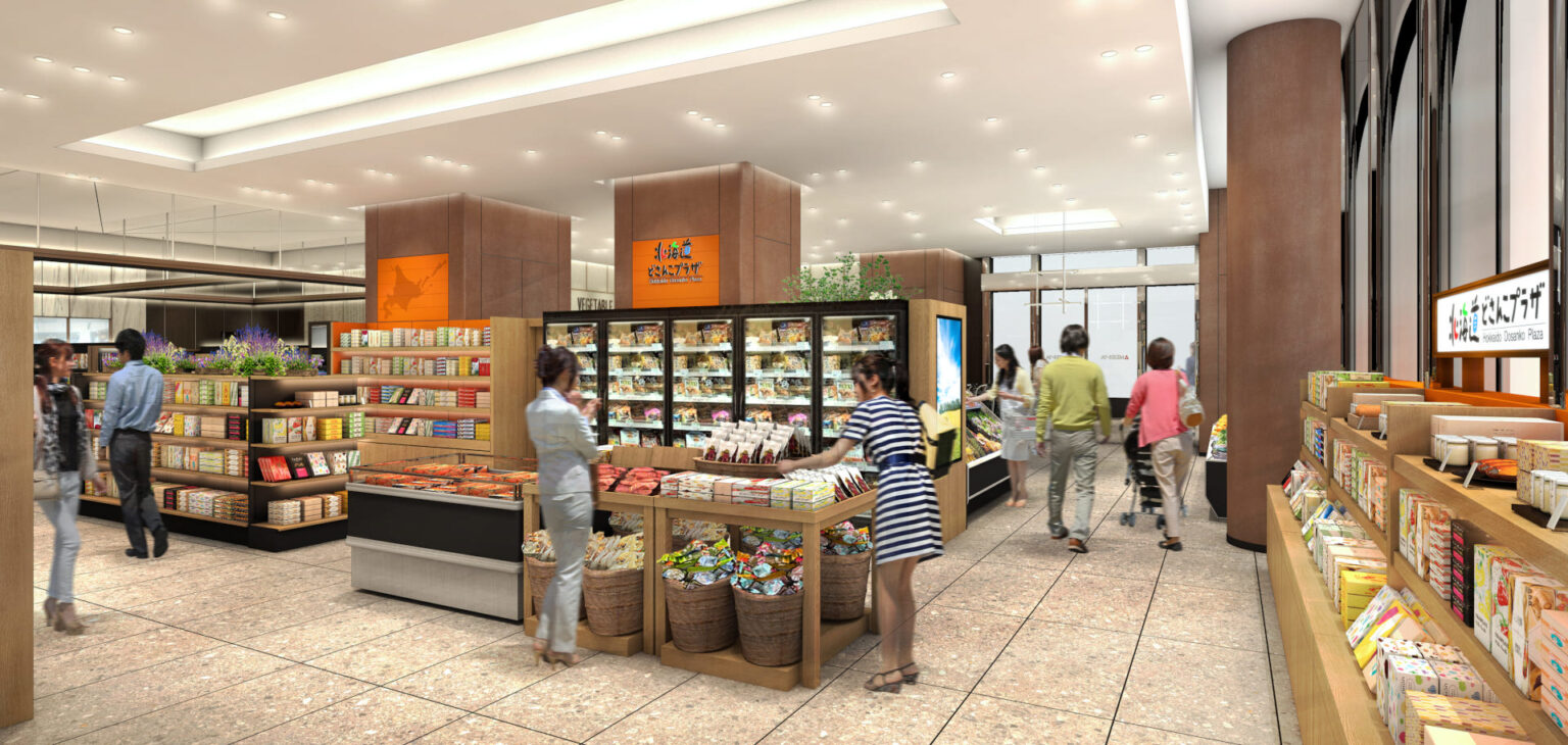 北海道どさんこプラザ、ニュウマン高輪に出店。バターサンドなど人気銘菓を数量限定で - トラベル Watch