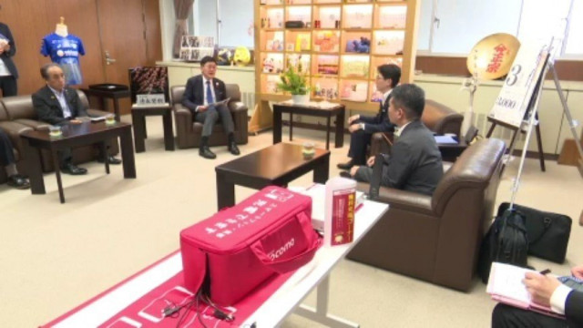 「復旧復興に役立てて」ドコモに寄せられた約3280万円を市に贈呈 山林火災の復旧に 愛媛・今治市