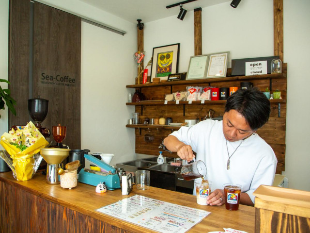 高松に「Sea Coffee」　世界各国のコーヒー豆販売とテイクアウト