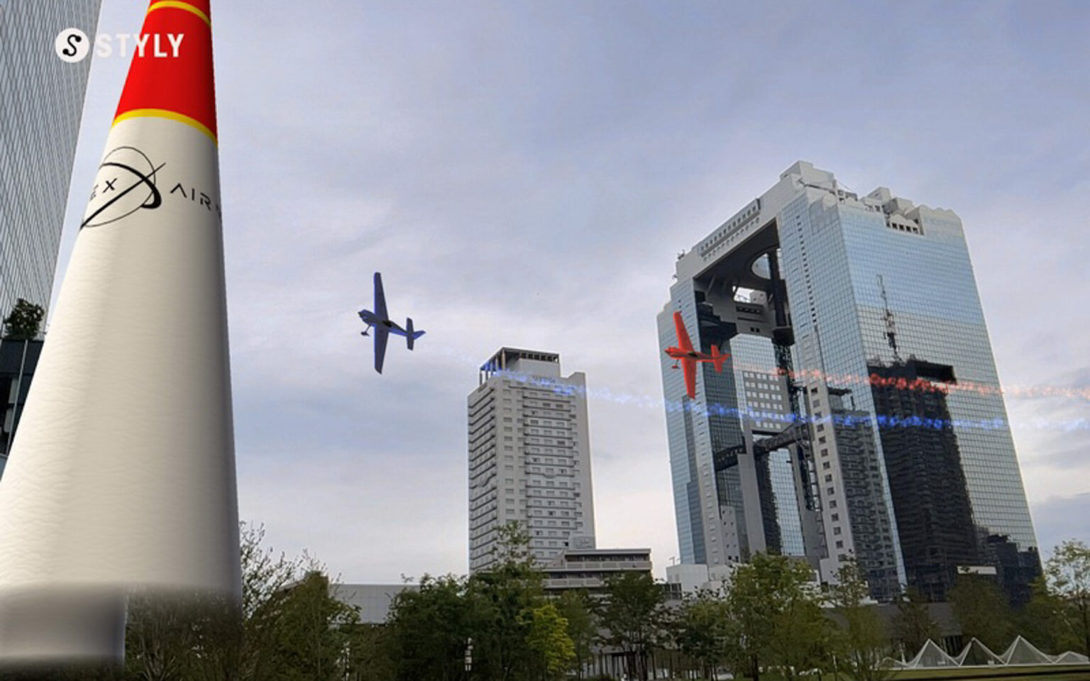 エアレースX、大阪で初開催が決定 大阪うめきたにARで空飛ぶレース機が登場 - Car Watch
