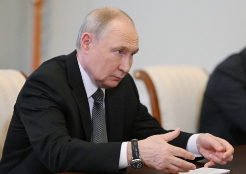 プーチン氏、条件受け入れを要求 ウクライナとの和平で プーチン氏、条件受け入れを要求 ウクライナとの和平で