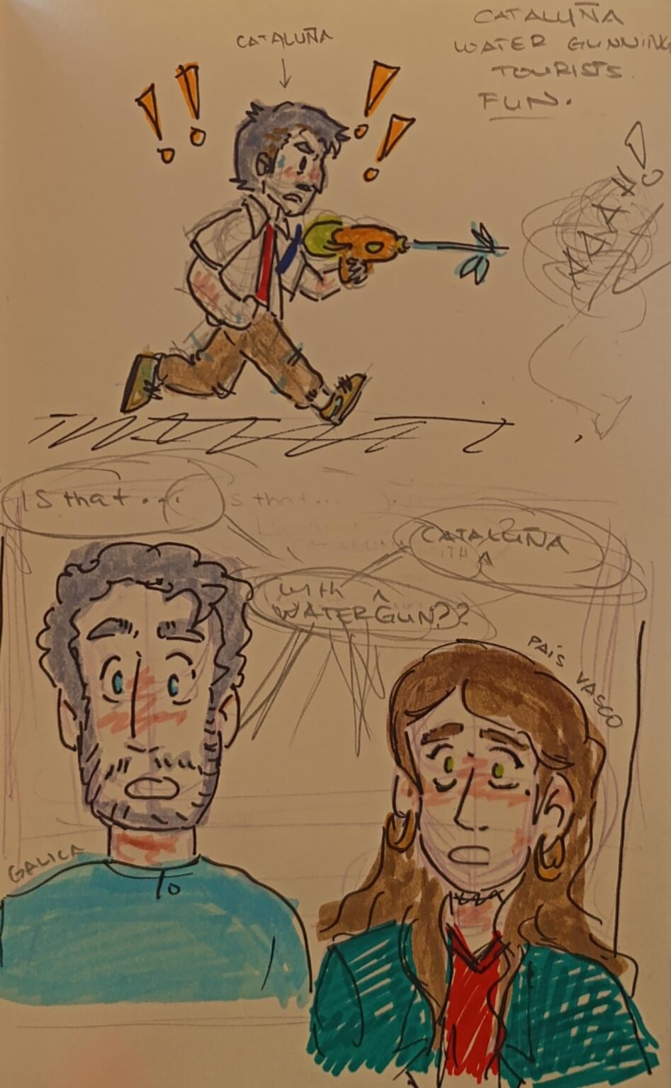 この小さな落書き漫画を作りました