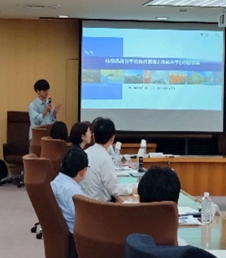 本学学生による報告