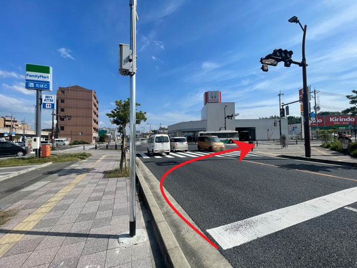 「AJISAI らーめん Kyoto」の行き方画像１