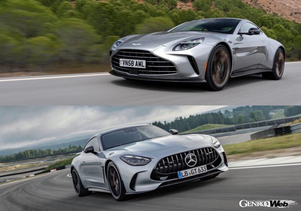 Aston Martin Vantage × Mercedes-AMG GT 63 4MATIC+ Coupe