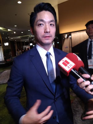 米中双方との交流を重視する台湾の野党国民党との意見交換は重要になる。写真は、来日した台湾の蒋万安・台北市長（2024年５月）