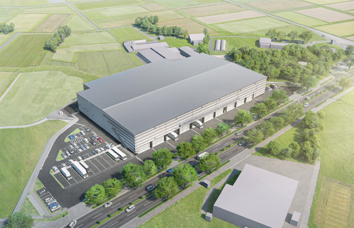 20250507glp1 - 日本GLP／半導体工業団地近く熊本県菊池市で1.8万m2の物流施設を開発