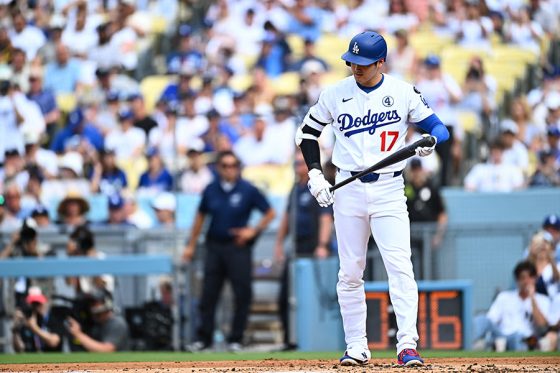 大谷翔平の打席中に「あー!!」　ド軍戦にまさかの"大物"…変わらぬ師弟愛で送る熱視線 | Full-Count