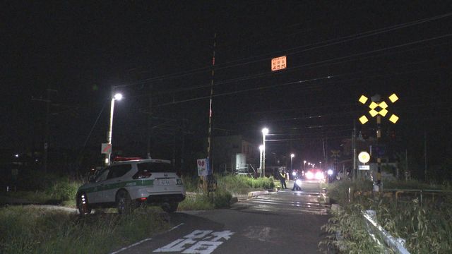 踏切で列車に女性がはねられ死亡する事故（宮城・岩沼市）（ミヤギテレビ） - Yahoo!ニュース