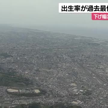 下げ幅“全国ワースト”…石川県内の合計特殊出生率は1.23と過去最低を更新 馳知事「大変厳しい数字」（石川テレビ） - Yahoo!ニュース - Yahoo!ニュース