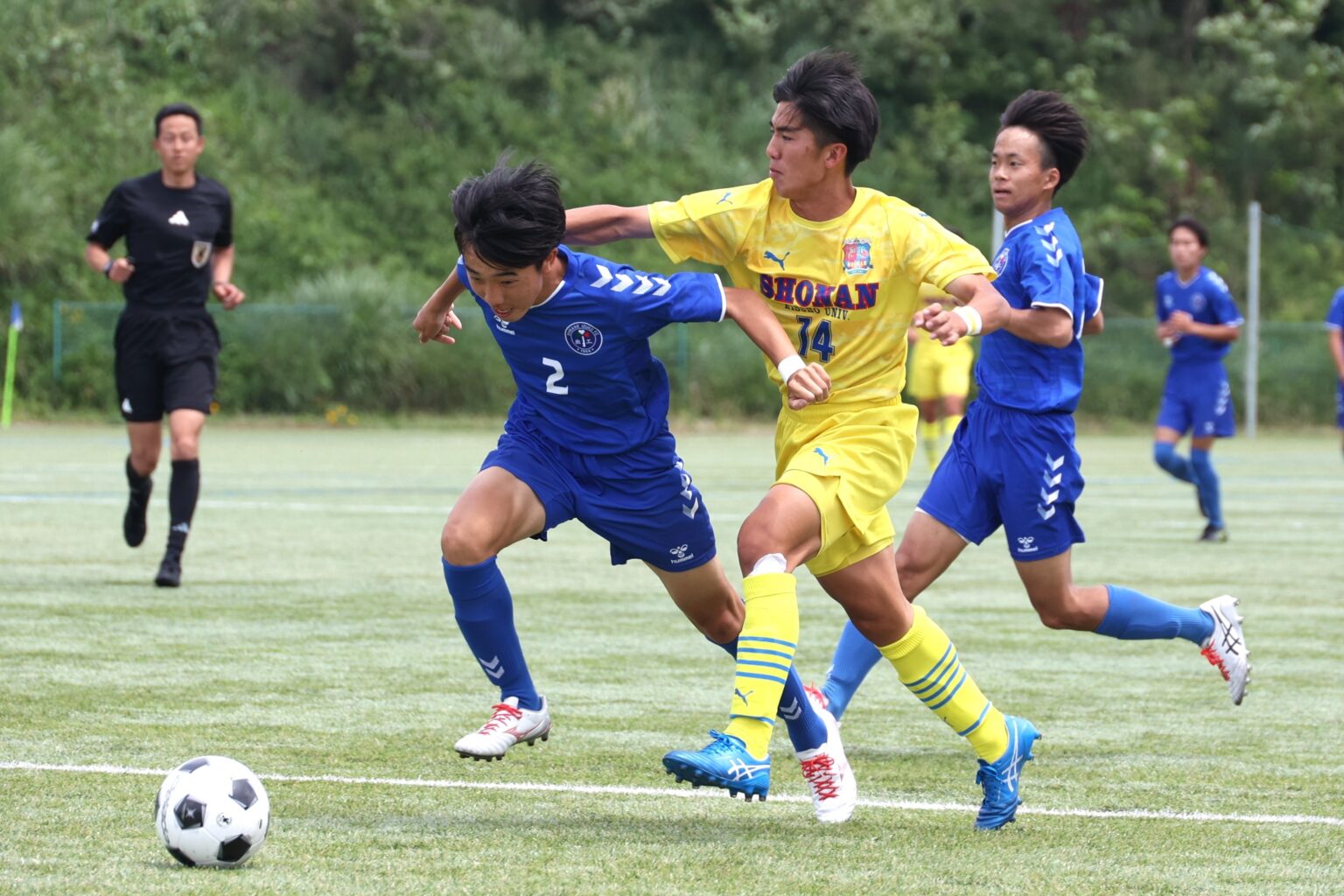 【高校】インターハイ島根県予選、準決勝の激闘！ 初出場を目指す明誠高と5大会連続出場を狙う立正大淞南高が決勝へ（サッカーマガジンWeb） - Yahoo!ニュース - Yahoo!ニュース