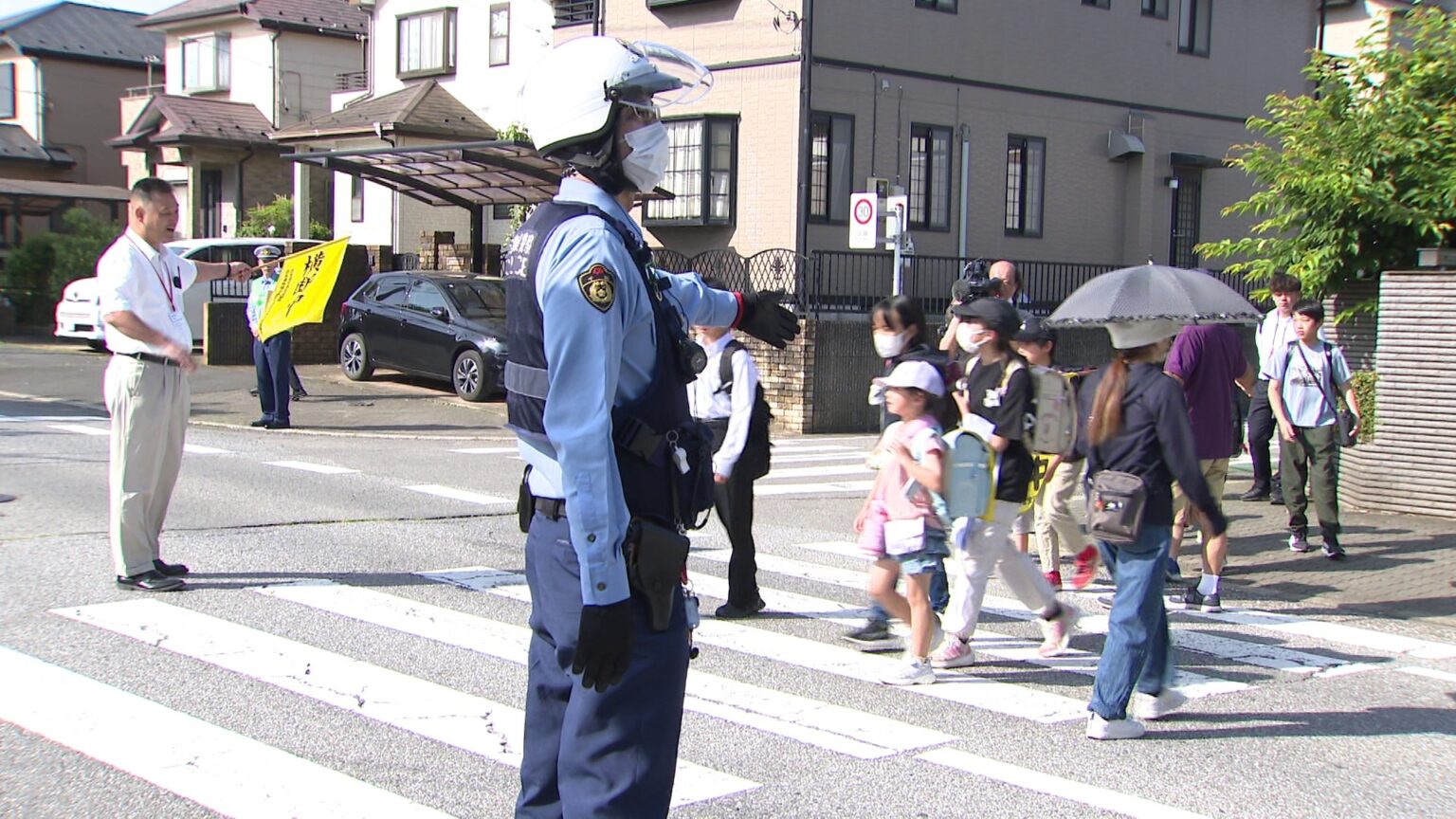 学校に慣れたころが危険！ 千葉県四街道市で警察官らが通学路の見守り強化（チバテレ） - Yahoo!ニュース - Yahoo!ニュース