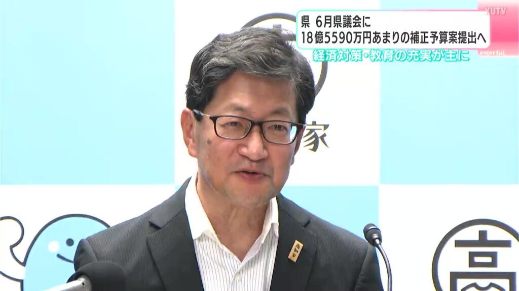 物価高騰に伴う事業者への経済対策など、18億5590万円あまりの補正予算案を県議会6月定例会に提出へ【高知】（テレビ高知） - Yahoo!ニュース - Yahoo!ニュース