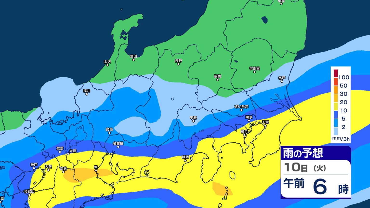 関東甲信も10日には梅雨入りか…長野県南部は大雨のおそれ 10日〜11日は長野県で警報級の大雨の可能性【雨のシミュレーション更新】（ＳＢＣ信越放送） - Yahoo!ニュース - Yahoo!ニュース