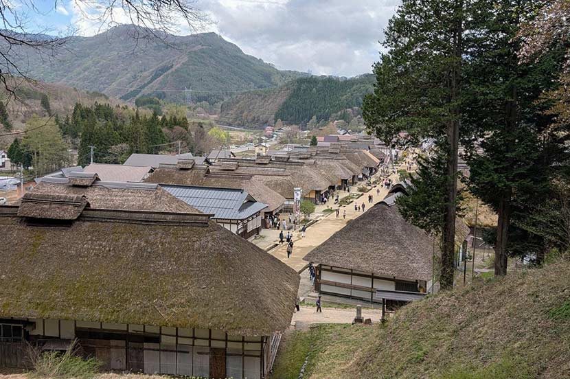 江戸時代の雰囲気そのままが楽しめる「大内宿（おおうちじゅく）」